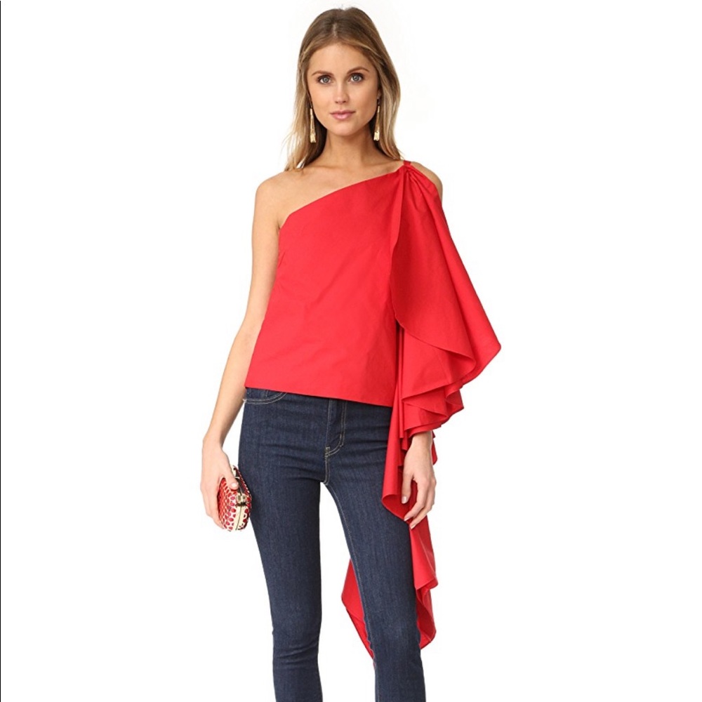 Style Mafia Chelsea Top in Red